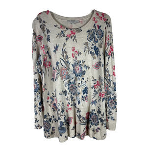 Loft floral sweater size 16